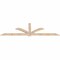 Ekena Millwork Redmond Smooth Timber Gable Bracket, Douglas Fir, 84"W x 24"H x 1 1/2"D x 3 1/2"F, 7/12 Pitch GBW084X24X0204RED00SDF - alternate 5